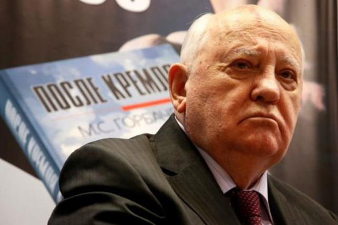 Cựu Tổng thống Liên Xô cũ Mikhail Gorbachev.