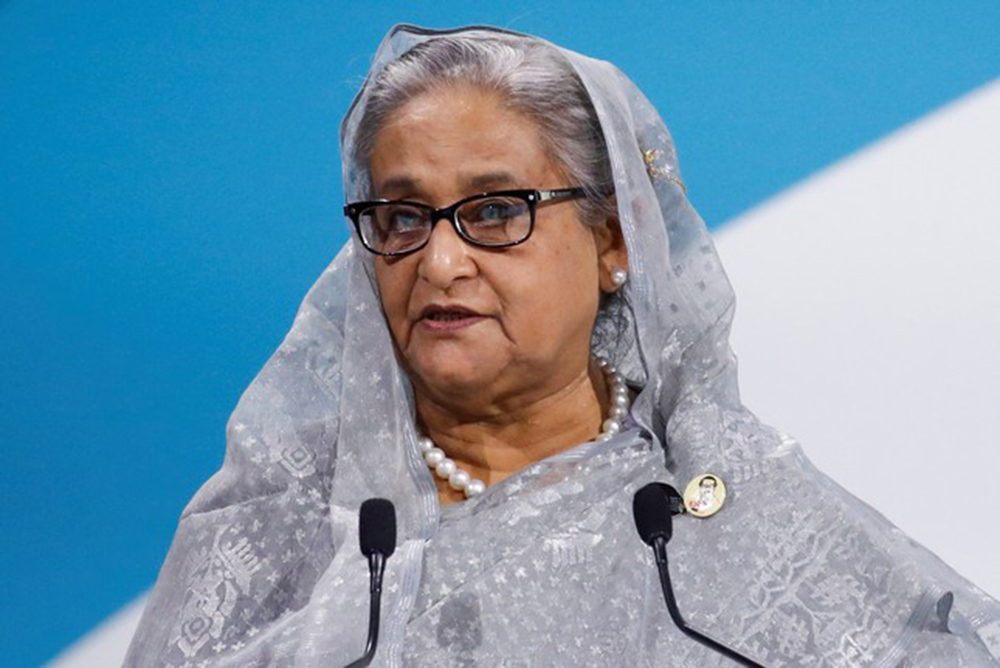 Cựu Thủ tướng Bangladesh Sheikh Hasina.