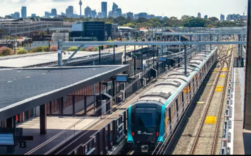 Tàu điện ngầm Sydney Metro City tại Sydenham