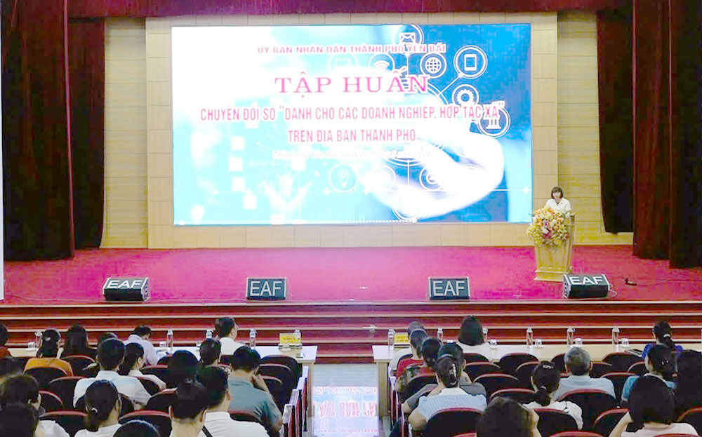 Toàn cảnh lớp tập huấn.