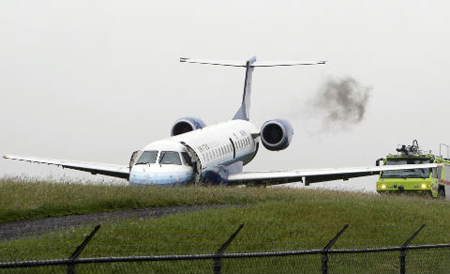 Một vụ tai nạn liên quan đến máy bay Embraer do Brazil chế tạo.