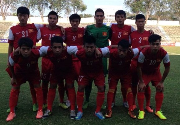 ĐT U19 Việt Nam tham dự giải U19 Đông Nam Á 2013.