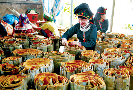 Sản phẩm quế vỏ Văn Yên được tiêu thụ rộng rãi trên thị trường.
(Ảnh: T.M)
