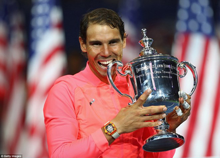 Nadal lần thứ ba vô địch US Open.