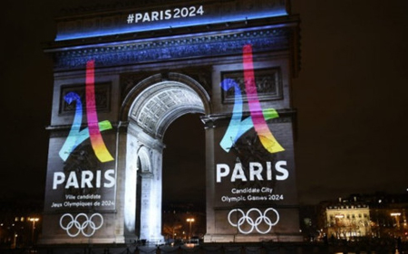 Biểu tượng của Olympic Paris 2024.