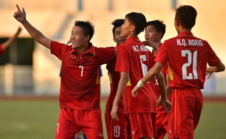 Đội U16 Việt Nam giành vé dự vòng chung kết U16 Châu Á 2017.