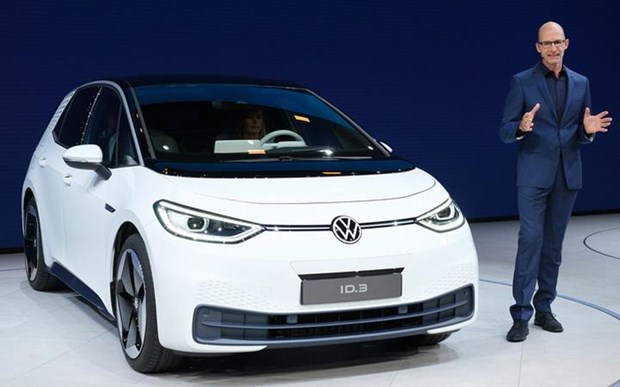 Volkswagen giới thiệu mẫu xe điện mới ID.3.