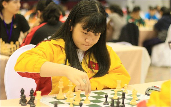 Nguyễn Thiên Ngân giành chức vô địch cờ nhanh trẻ thế giới lứa tuổi U14.
