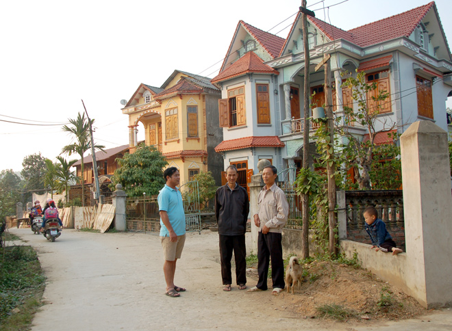 Diện mạo nông thôn mới ở xã Y Can, huyện Trấn Yên ngày càng đổi mới.