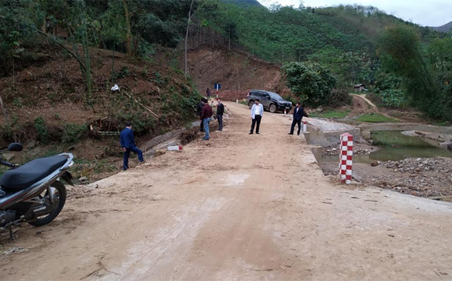 Ngầm tràn thôn Làng Đam, xã Lang Thíp, huyện Văn Yên được hoàn thành trước mùa mưa, tạo điều kiện cho người dân đi lại thuận tiện.