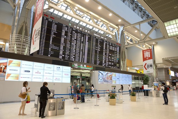 Sân bay Narita ở thủ đô Tokyo.