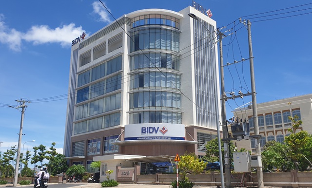 Ngân hàng BIDV chi nhánh Phú Yên nơi ông Công công tác
