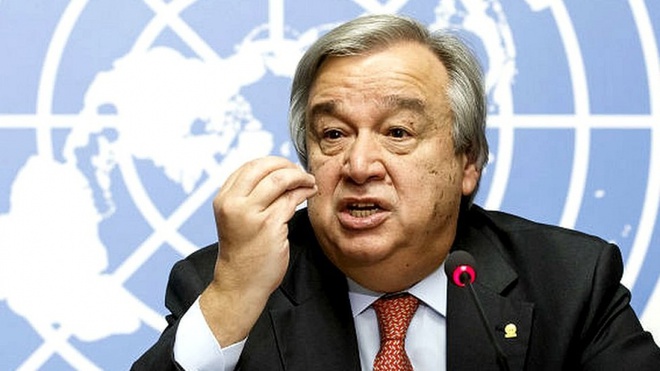 Tổng thư ký Liên Hợp Quốc Antonio Guterres.