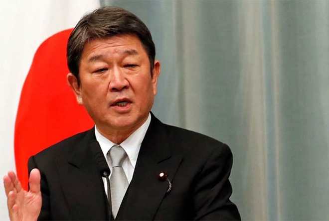 Ngoại trưởng Nhật Bản Toshimitsu Motegi.