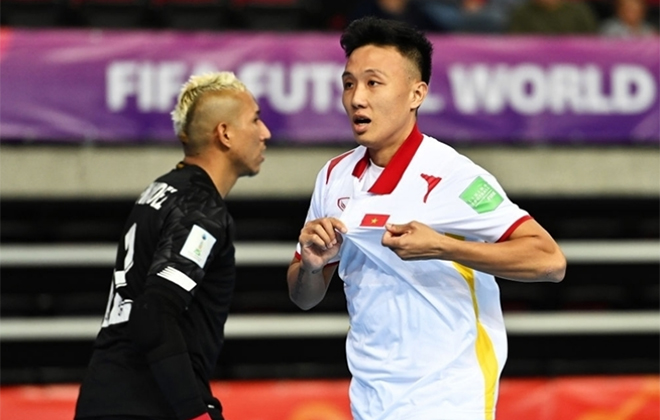 Minh Trí ghi bàn thắng ở hai kỳ World Cup liên tiếp cho tuyển futsal Việt Nam.