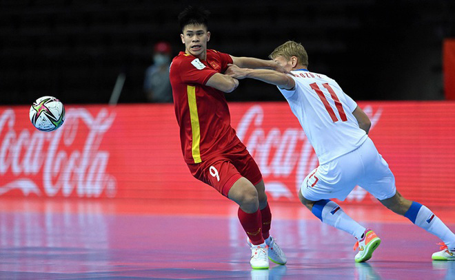 Đội tuyển futsal Việt Nam phải đụng đương kim Á quân World Cup là Nga ngay vòng 1/8.