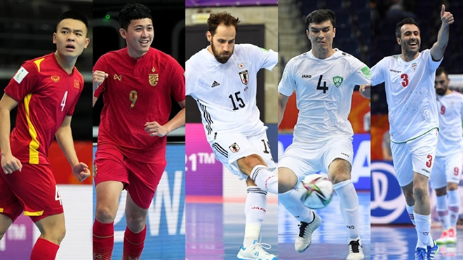3/5 đại diện của bóng đá châu Á đã chia tay Futsal World Cup 2021.