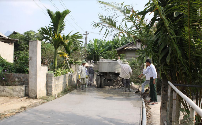 Nhiều tuyến đường trên địa bàn xã Đồng Khê đã được bê tông hóa đảm bảo thuận tiện đi lại cho nhân dân.