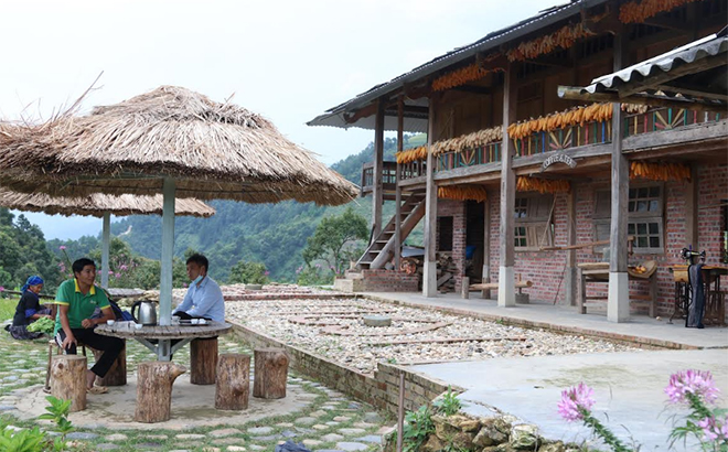 Các homestay đã sẵn sàng để đón tiếp khách.
