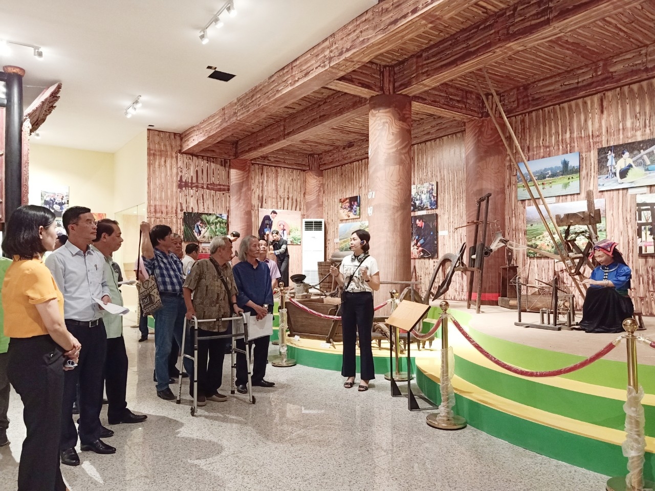 Bảo tàng tỉnh Yên Bái - nơi lưu giữ nhiều tư liệu, hiện vật quý về các dân tộc tỉnh Yên Bái. (Ảnh minh họa)