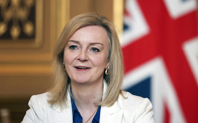 Tân Thủ tướng Anh Liz Truss.