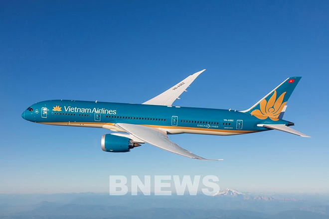 Vietnam Airlines khôi phục hoạt động khai thác sau ảnh hưởng cơn bão số 4.