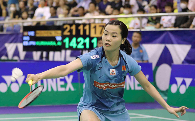 Nguyễn Thùy Linh bảo vệ thành công chức vô địch Vietnam Open 2023.
