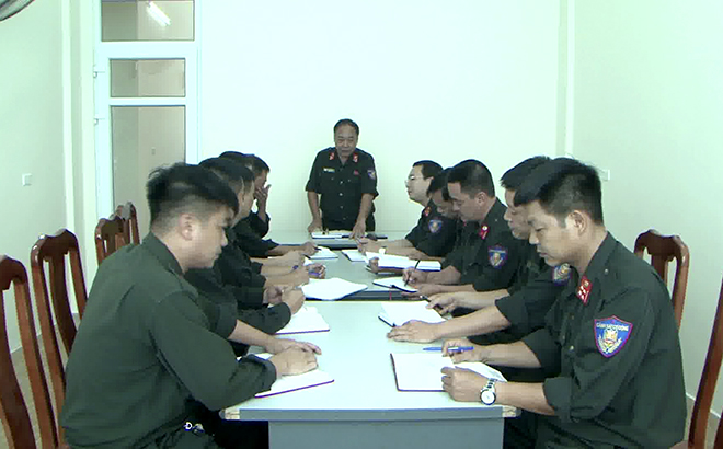 Cán bộ, chiến sỹ Phòng CSCĐ, Công an tỉnh Yên Bái triển khai nhiệm vụ bảo vệ an ninh chính trị, trật tự an toàn xã hội trên địa bàn tỉnh