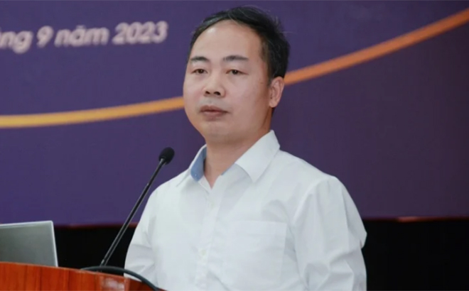 Ông Nguyễn Ngọc Hà, Phó Cục trưởng Cục quản lý chất lượng phát biểu sáng 20/9.