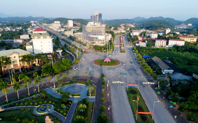 Trung tâm thành phố Yên Bái hôm nay