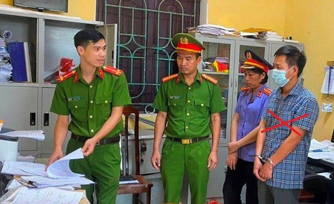 Trương Văn Đạt bị khởi tố và bắt tạm giam. Ảnh: Công an cung cấp