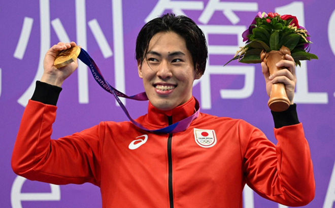 Tomoru Honda giành chiếc HCV đầu tiên cho bơi lội Nhật Bản tại ASIAD 19