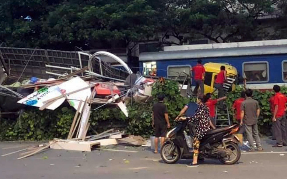 Hiện trường vụ tai nạn