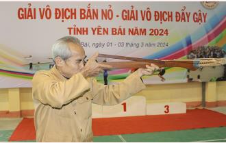Khai mạc Giải vô địch Bắn nỏ - Đẩy gậy tỉnh Yên Bái năm 2024