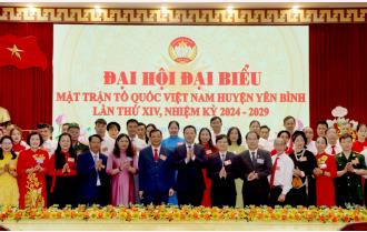 Đại hội đại biểu Mặt trận Tổ quốc Việt Nam huyện Yên Bình lần thứ XIV