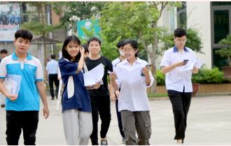 Yên Bái hoàn thành Kỳ thi tuyển sinh lớp 10 hệ không chuyên, năm học 2024 - 2025