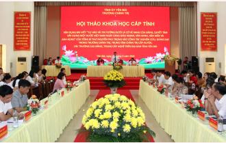 Yên Bái: Hội thảo khoa học cấp tỉnh về vận dụng bài viết của Tổng Bí thư Nguyễn Phú Trọng vào công tác nghiên cứu, giảng dạy lý luận