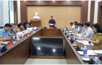Thường trực HĐND tỉnh Yên Bái họp xem xét báo cáo kết quả giải quyết kiến nghị của cử tri gửi các kỳ họp