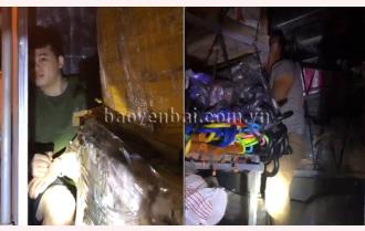 Trấn Yên: Phát hiện liên tiếp 2 vụ người trốn trong xe tải vào địa bàn tỉnh Yên Bái