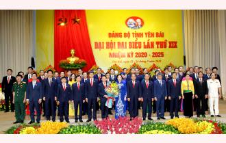 Bế mạc Đại hội XIX Đảng bộ tỉnh Yên Bái: Thông qua 19 chỉ tiêu, 3 đột phá chiến lược, 7 nhiệm vụ trọng tâm nhiệm kỳ 2020 – 2025