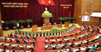 Tổng Bí thư Nguyễn Phú Trọng chủ trì và phát biểu khai mạc Hội nghị Trung ương lần thứ chín, khóa XIII.