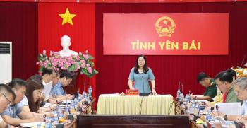 Đồng chí Vũ Thị Hiền Hạnh – Phó Chủ tịch UBND tỉnh kết luận Hội nghị