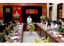 Đoàn Đại biểu Quốc hội tỉnh Yên Bái tổ chức lấy ý kiến về Dự thảo Luật sửa đổi, bổ sung một số điều của Luật Công an nhân dân.