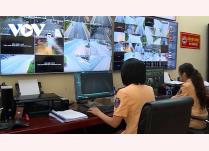 Hệ thống camera phạt nguội được áp dụng xử phạt 24/24h tại Phòng CSGT, công an tỉnh Lạng Sơn