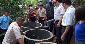 The programme has helped build hygienic toilets for poor, near-poor, and disadvantaged households in Yen Binh district.