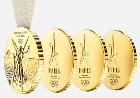 Mẫu HC vàng tại Olympic Paris 2024.
