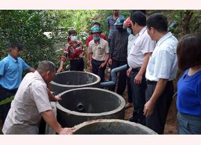 The programme has helped build hygienic toilets for poor, near-poor, and disadvantaged households in Yen Binh district.