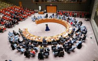Một cuộc họp của Hội đồng Bảo an Liên Hợp Quốc vào tháng 2/2022.