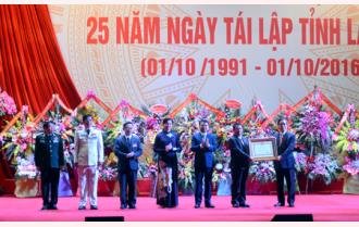 Kỷ niệm 25 năm Ngày tái lập tỉnh Lào Cai


