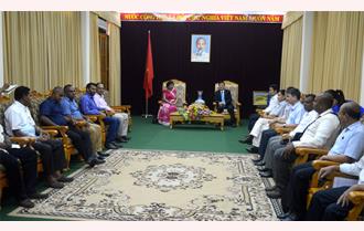 UBND tỉnh Yên Bái làm việc với đoàn công tác của Đại sứ quán Sri Lanka